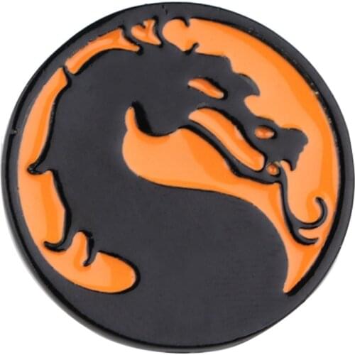 K2232 Dragon Game Jewelry Enamel Pins and Brooches Lapel Pin Backpack Bags Badge Clothes Decoration Gifts