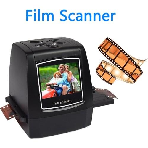 MINI 5MP 35mm Negative Film Scanner Negative Slide Photo film Converts USB Cable LCD Slide 2.4" TFT Screen Digital Photo Scanner