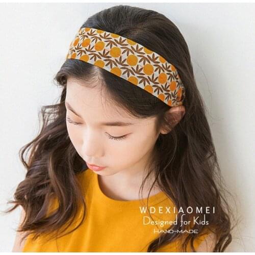 Cute Wide Headband Hairbands For Girls Children Sweet Hair band Korean Print Dots Hair Hoop Fashion Kids Hair Accessories Gift