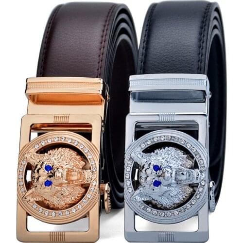 New Hot Selling Men Belt Fashion Alloy Automatic Buckle Belt Business Affairs Casual Decoration Belt Mens Belts G99-9996