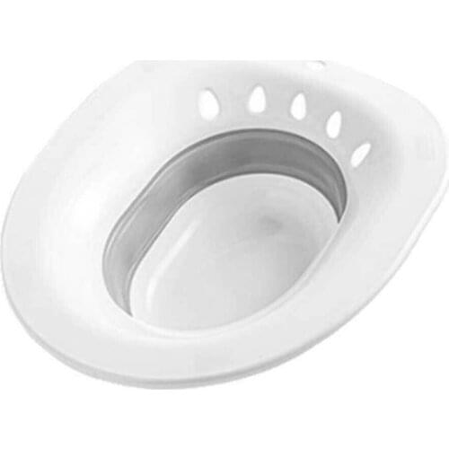 Foldable Hip Sitz Bath Tub Pregnant Basin Bathtub For Toilets Seat Commode Chair For Hemorrhoid Women Maternal Elderly Supplies