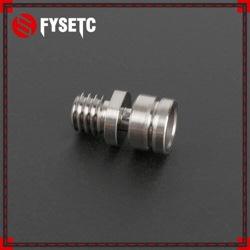 Upgraded Titanium Alloy TC4 Heat Break Throat CR10 Throat For CR-10 Ender 3 Hotend Extruder M6 Thread 1.75mm Filament
