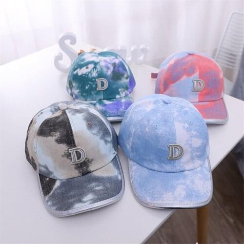 Fashion Kids Baseball Cap Boys Girls Sport Outdoor Peaked Cap Children Korean Style letter Caps Spring Summer Sunhat