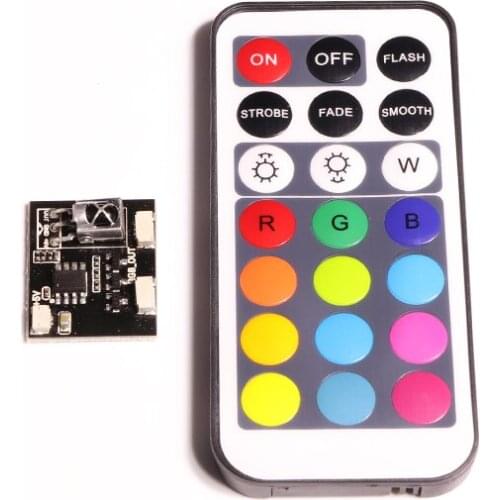 RGB Module + Remote Control Can Remotely Control Wireless Lighting Components For Lighting(Only LED Light, No Block Kit)