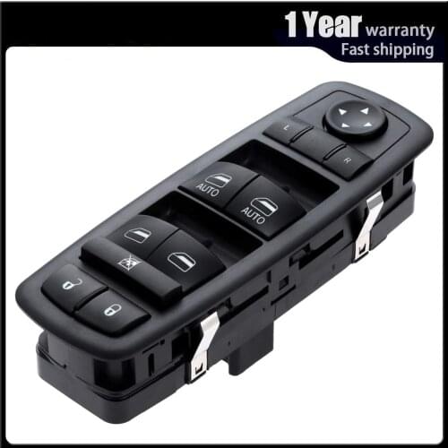 For Chrysler Town & Country Dodge Grand Caravan Master Window Switch Regulator Button Power Console with Door Lock 68110871AA