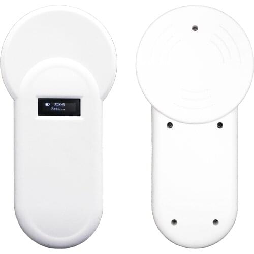 H01-T 134.2KHz Handheld Portable Animal Chip Reader 134.2KHz Animal Tags Reader FDX-B Format Supports with Buzzer