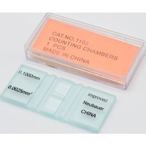 Counting Neubauer Chamber For Counting Blood Cells Counting Chamber Improved Neubauer Hemocytometer Bio-experimental Instruments
