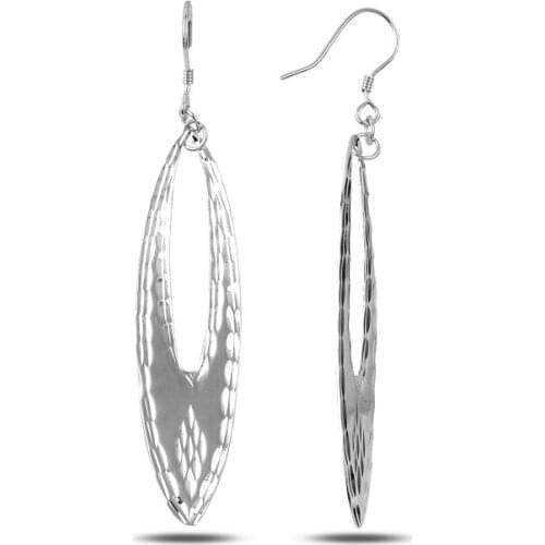 KUTAYDAN Taşssız Dangle Earrings 925 Sterling Silver