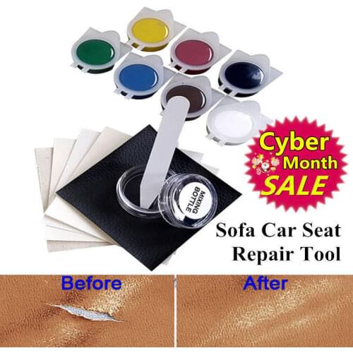 Liquid Skin Leather Auto Car Seat Sofa Coats Holes Scratch Cracks Rips No Heat Leather Vinyl Repair Kit Repair Tool