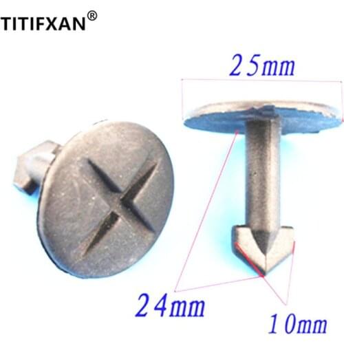 15PCS for Audi A8L Porsche plastic fasteners For Engine under the fender leaf board lining clip