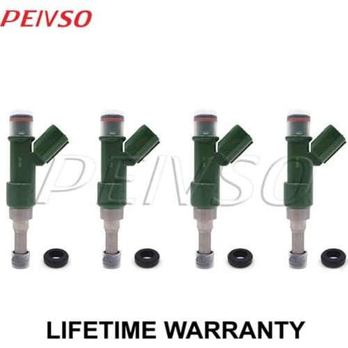 4x 23250-0C050 23209-0C050 fuel injector for Toyota Hilux Vigo 2TR