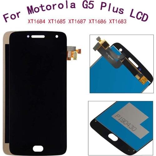 5.2inch For Moto G5 Plus LCD Display With Touch Screen Assembly For Motorola XT1684 XT1685 XT1683 XT1686 XT1687 LCD Replacement
