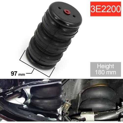 Air Suspension Shock Absorber Airspring Bellow Rubber Airspring Air ride Shock Absorbe 3E2200 Suit For Truck or Pickup Truck