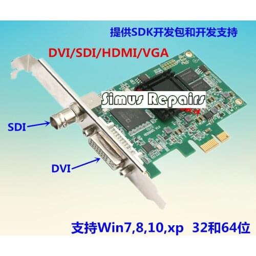 HD200DS High-definition Video Image Capture Card Color Doppler Ultrasound Endoscopy Sdi Dvi