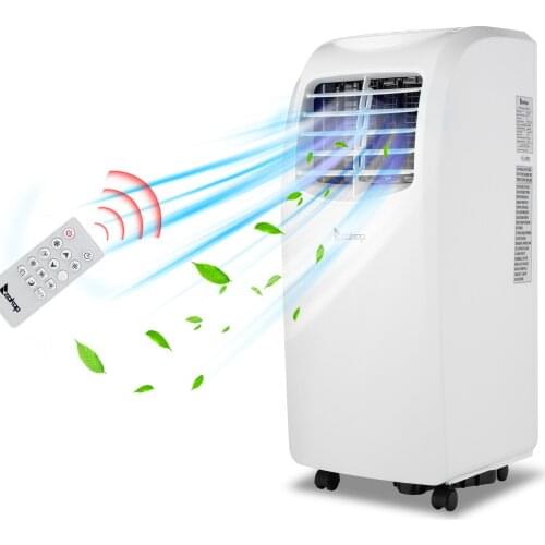 Dropshipping from US Warehouse 1 to 5 Working Day Freight Included ABS Side Outlet Mobile Portable Air Conditioner