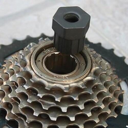 Bike Transmission Freewheel Lockring Cassette Cycling Remover Flywheel Spinner Cards Sockets Service Puller Removal Tool