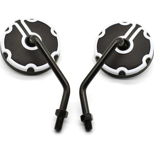 Universal Motorcycle Accessories Motorcycle Rearview Mirrors 10mm Modified For BMW S1000XR Ducati 748 SS750 SS800 SS900 916