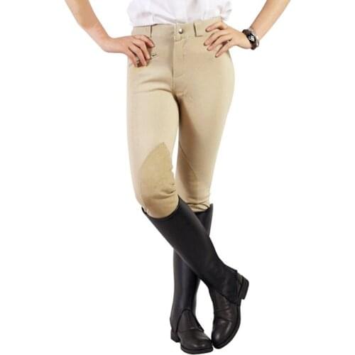 Womens Horse Riding Pants Equestrian Breeches Women Soft Breathable Skinny Tight Horseback Riding Chaps Elastic Autumn Winter