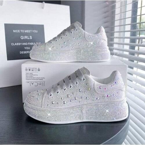 2021 Luxury Sneakers Woman Platform Vulcanized Shoes New Fashion Basket Femme Casual Thick Bottom Designer Chunky Sneakers Women