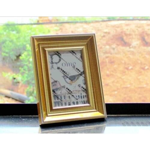 5/6/7/8/10 Inch Golden Photo Frame Set Stage PS Photo Frame Hanging Wall Wedding Dress Wholesale Europe, America And Korea