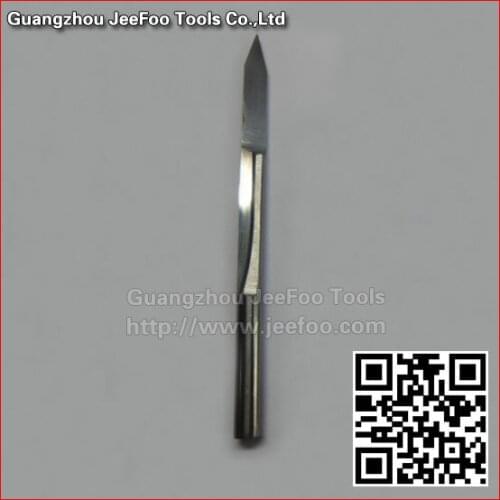 6*70H*0.4*30Degree*100L Flat Bottom Engraving Bits/ Metal Cutting Bits, CNC Carving Tools