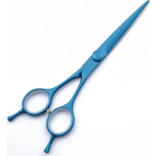 6-inch high-end Japanese 440c salon barber shop cutting scissors stainless steel professional hairdresser scissors two colors