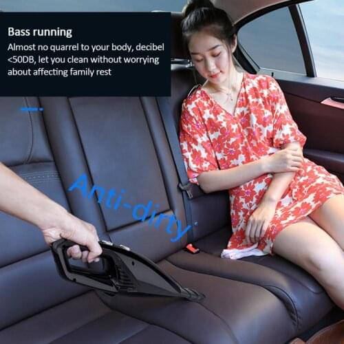 Car Vacuum Cleaner Vacuum Cleaner Wireless Portable Handheld Vehicle Vacuum Cleaner Wet And Dry Dual-use