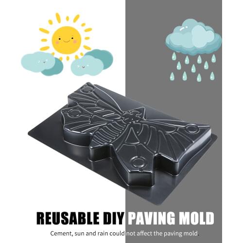 Paving Mould Walkway Moulds Brick Stone Road Path Maker Mould DIY Lawn Concrete Paving Garden Patio Path Molds