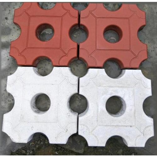DIY Garden Concrete Pavement Mold Path Maker Walk Manually Lawn Road Paving Cement Brick Stone Mould Concrete Mould
