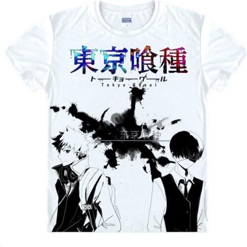 Tokyo Guru T-Shirt Toka Kirishima Shirt Causal T-Shirts Anime & Manga Pretty Cool Novelty shirts anime Cartoon Cute t-shirts a