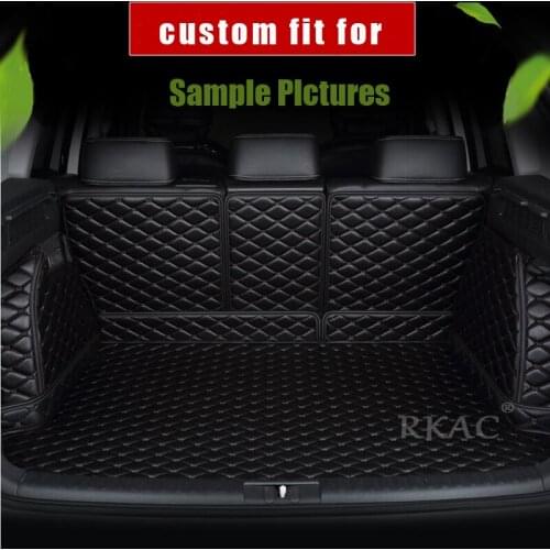 Custom Car trunk mats cargo Liner for Mazda 5 Premacy 3D special made case all weather full cover car-styling carpet rugs liners