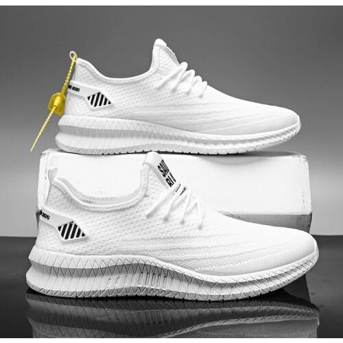 Sneakers Men Shoes Breathable Lightweight Sports Running Shoes for Man Black White Soft Mens Athletic Shoes Big Size