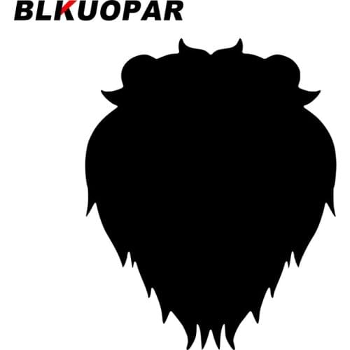 BLKUOPAR for Lion Car Stickers Anime Occlusion Scratch Decals Funny Sunscreen Windshield Vehicle Motorcycle Decor Car Label