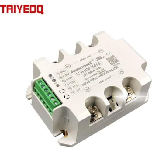 Single-Phase Fully Isolated AC Voltage Regulating Module SCR Power Regulator Solid State Relay Heater Temperature Adjustment