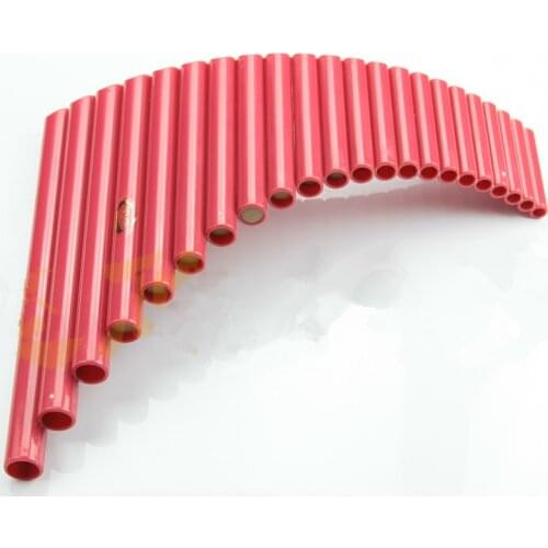Pan Flute 22 Pipes ABS Wind Instrument Panpipe G Key Flauta Handmade Panflute Flauta Folk Musical Instruments 22 Pipes Panflute
