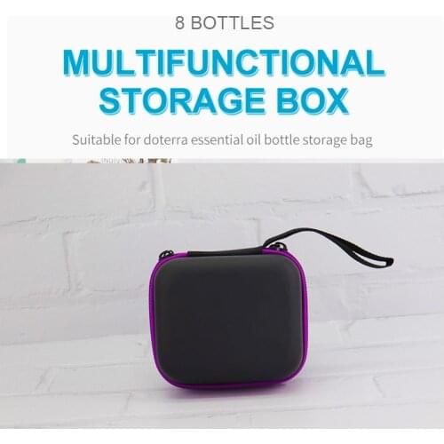 8/6 Bottles 5/15MLEssential Oil Eva Bag Storage Bag Multifunctional Travel Storage Box For Doterra Essential Oil Bottle