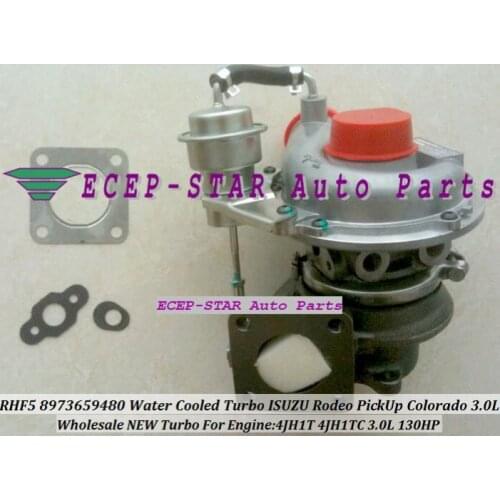 Turbo RHF5 8973544234 8973659480 VB430093 VC430084 24123A Turbine Turbocharger for ISUZU Rodeo Pickup 4JH1T 3.0L 130HP gaskets
