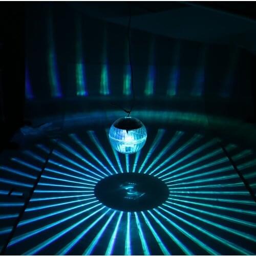 Outdoor Floating Underwater Ball Lamp Solar Powered Color Changing Swimming Pool Party Night Light For Yard Pond Garden