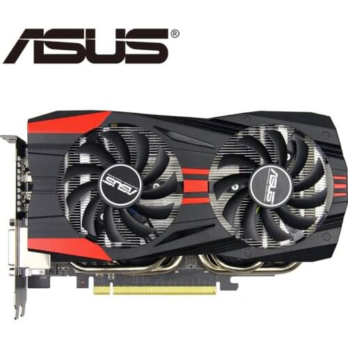 ASUS Video Graphics Card GTX 760 2GB 256Bit GDDR5 Video Cards for nVIDIA Geforce GTX760 Used VGA Cards stronger than GTX 750 TI