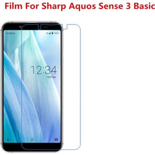 1/2/5/10 Pcs Ultra Thin Clear HD LCD Screen Protector Film With Cleaning Cloth Film For Sharp Aquos Sense3 Basic