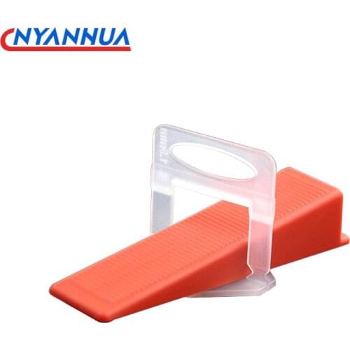 100PCS Tile Accessories Tile Leveling System Wedges Plastic Tile Spacers Tiling Tools