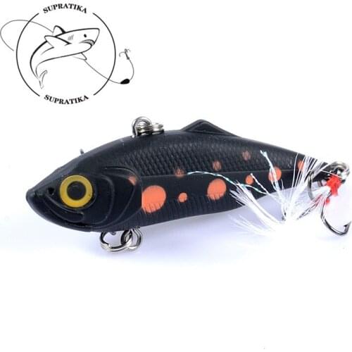 11.2g/61mm Artificial VIB High Quality Freshwater Fishing Lure Hard Bait 3D Eyes Anti-corrosion Bionic Plastic Fishing Bait