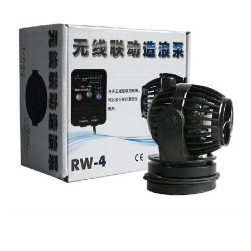 110~240v Jebao RW-4 Marine Aquarium Wave Maker for Wireless Master/Slave Pump Control