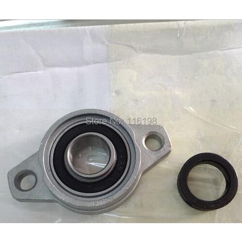 2pcs UFL003 pillow block ball bearing 17mm Zinc Alloy Miniature Bearings with sleeve