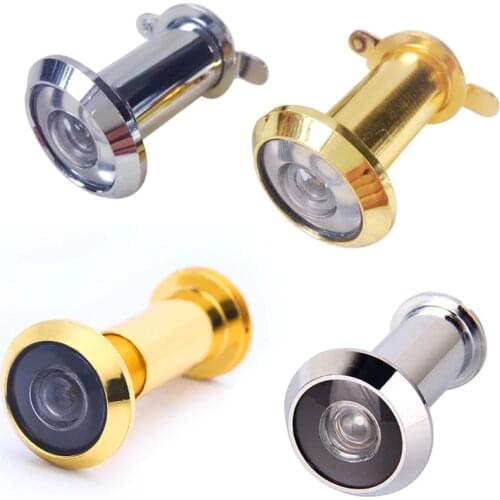 200 Degree Adjustable Door Eye Spy Door Viewer Wide Angle Home Security Anti-Theft Peephole Door Hardware Tools