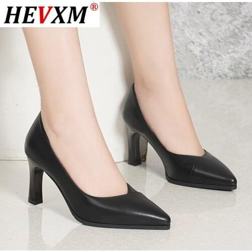 2021 Fashion Casual Pumps Sexy High Quality Patent Leather Pointed Toe Square Heel Shoes Slip-on Special Womens Pumps