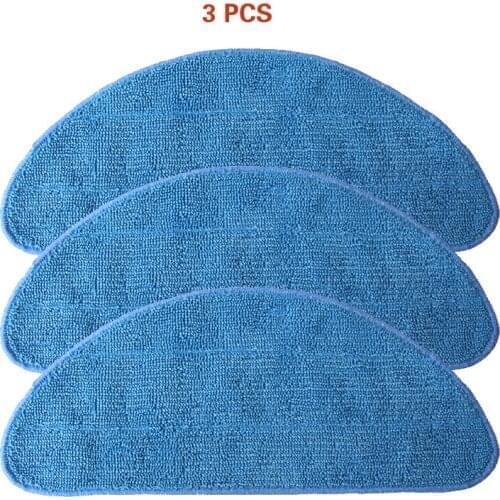 3 pieces of mop cloth for Ilife v3S / v3L / v3s pro / v5 / v5s / v5s pro / x5 sweeping robot parts replacement