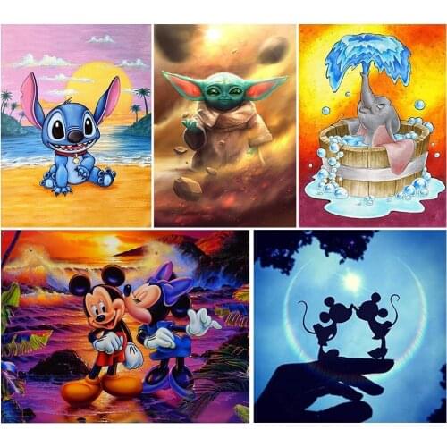 Disney Full Square 5D DIY Diamond Painting Princess Anna Diamond Embroidery Cross Stitch Mosaic Gift