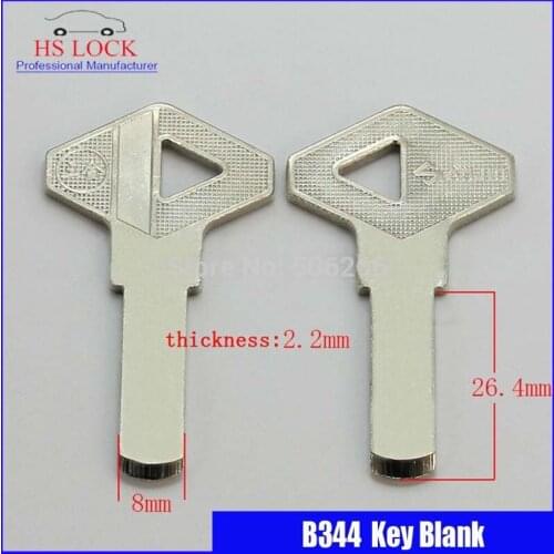 B344 House Home Door Key blanks Locksmith Supplies Blank Keys