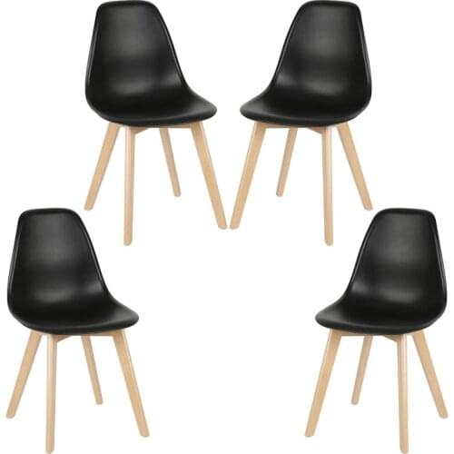 4Pcs/Set Bar Chair Lounge Chair Leisure Chairs Living Room Dining Chair Bar Stool Desk Chair For Study Room Chair Home Decor HWC